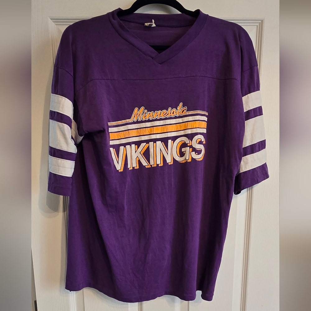 Vintage Minnesota Vikings Logo 7 Size L